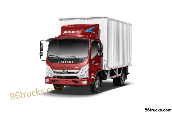 Foton Ollin CTS 150 ch 4X2(6 roues) 4,14 m camion léger fourgon à cabine simple Photos officielles (3) | 86Trucks