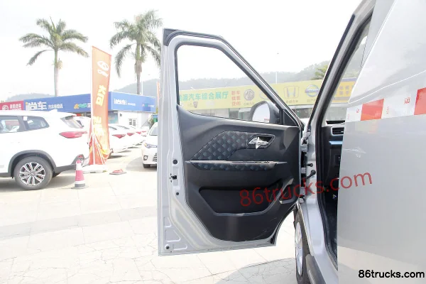 BJEV EV407 2.8T 4.5m Pure Electric Panel Van 43.5kWh Cab (1) | 86Trucks