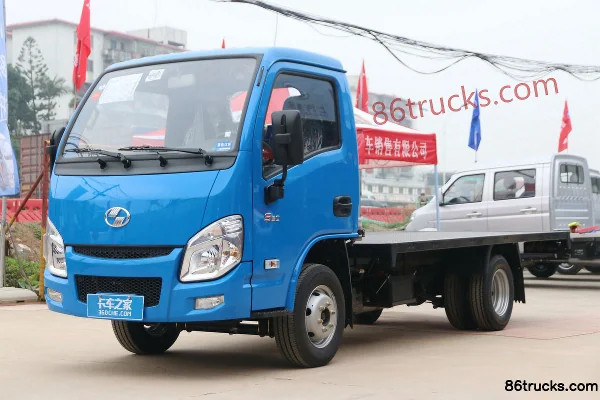 Yuejin Fuxing S80 88hp 4X2(6 wheels) Diesel 3.62m Single Row Van Mini Truck Exterior (3) | 86Trucks