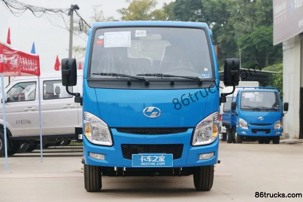 Yuejin Fuxing S80 88hp 4X2(6 wheels) Diesel 3.62m Single Row Van Mini Truck Exterior (2) | 86Trucks