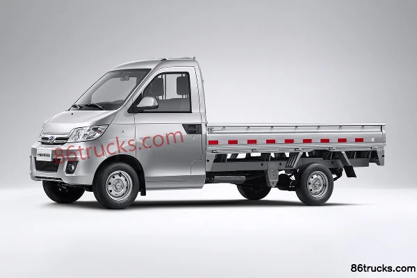 Karry Youjin 2019 Basic 1.3L 82 hp 4X2(6 wheels) Gasoline 3m single-row flatbed mini truck Exterior (3) | 86Trucks