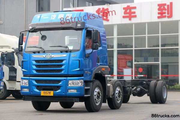 FAW Jiefang Qingdao Han V 260 ch 6X2(8 roues) camion porteur à ridelles 9,5 m (pont arrière 435) Extérieur (3) | 86Trucks