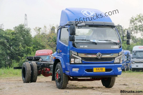 Dongfeng Kaipute K8 Zhiyue Edition 195hp 4X2(6 wheels) 6.15m Single Row Van Cargo Truck (China VI) (Axle Ratio 4.875) Ex