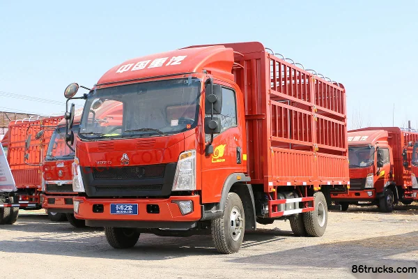 Sinotruk HOWO Hanjiang 2018 model 170 hp 4X2(6 wheels) 4.15m single-row stake truck Exterior (3) | 86Trucks