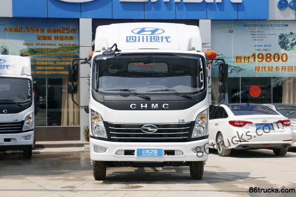 Hyundai Commercial Vehicle Zhidao 500M Standard Edition 130hp 4X2(6 wheels) Single-Row Light Truck Chassis Exterior (3) | 86Trucks