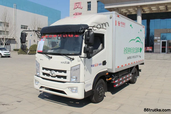 Shifeng Fengchi 4.5T 4.04m Single-row Pure Electric Van Light Truck 4X2(6 wheels) Exterior (3) | 86Trucks