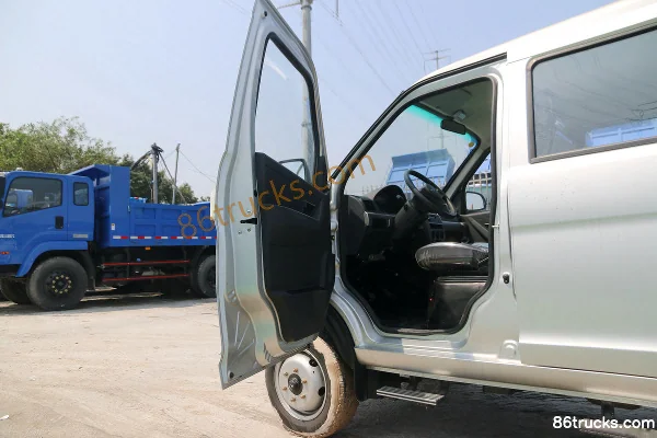 NanJun Ruiyi F Series 1.5L 112 hp 4X2(6 wheels) Gasoline 2.71m Double Row Side Panel Micro Truck Cab (1) | 86Trucks
