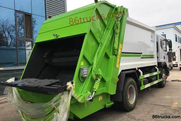Dongfeng Duolika D9 170 ch 4X2(6 roues) camion benne à compaction (marque Chengliwei) Extérieur (3) | 86Trucks