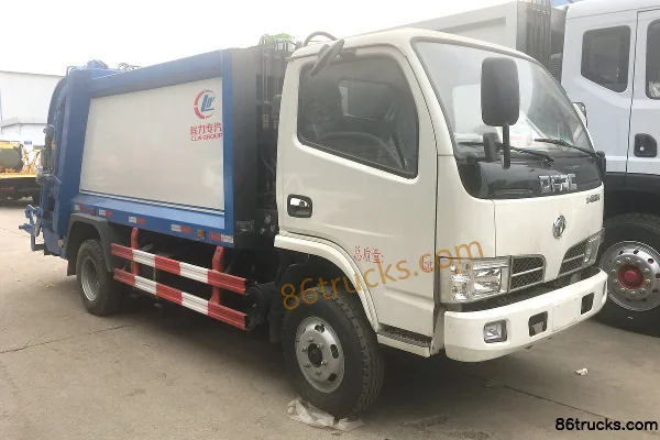 Dongfeng Furui Ka 150 hp 4X2(6 wheels) Compressed Garbage Truck (Chengliwei Brand) Exterior