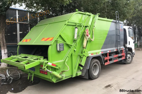 SHACMAN Commercial Vehicle Xuande X9 154 ch 4X2(6 roues) camion à ordures compacteur (marque Chengliwei) Extérieur (2) | 86Trucks