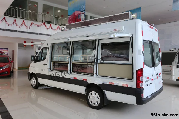 Yuanwang 148 hp JAC 6 Series Chassis Premium Vending Truck Exterior (3) | 86Trucks
