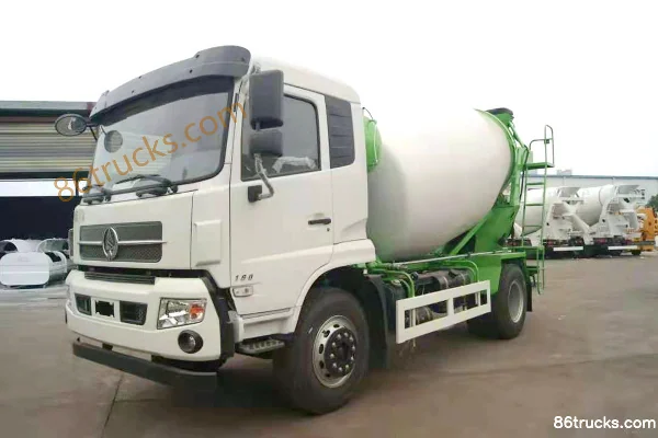 Aerospace Wanshan WS Series 160 hp 4X2(6 wheels) Concrete Mixer Truck (Mengsheng Brand) Exterior (3) | 86Trucks