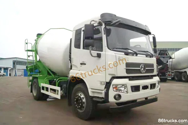 Aerospace Wanshan WS Series 160 hp 4X2(6 wheels) Concrete Mixer Truck (Mengsheng Brand) Exterior (2) | 86Trucks