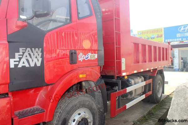 FAW Liute JinLu (L6L) Medium Truck 220hp 6X2(8 wheels) 5m Dump Truck (457 Rear Axle) Body (1) | 86Trucks