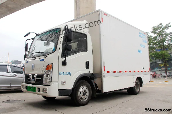 FARIZON E200 4.5T 4.14m cabine simple fourgon électrique pur 82.4kWh 4X2(6 roues) Extérieur (3) | 86Trucks