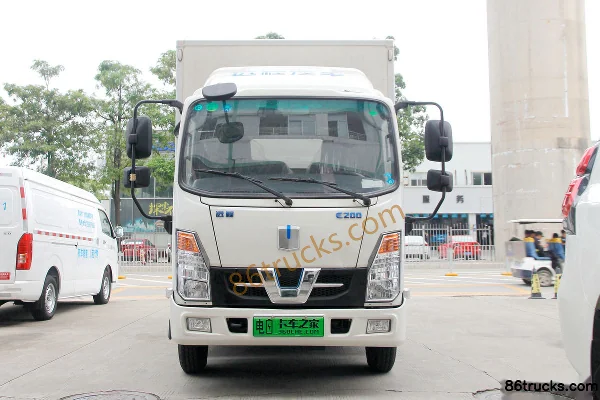 FARIZON E200 4.5T 4.14m cabine simple fourgon électrique pur 82.4kWh 4X2(6 roues) Extérieur (2) | 86Trucks