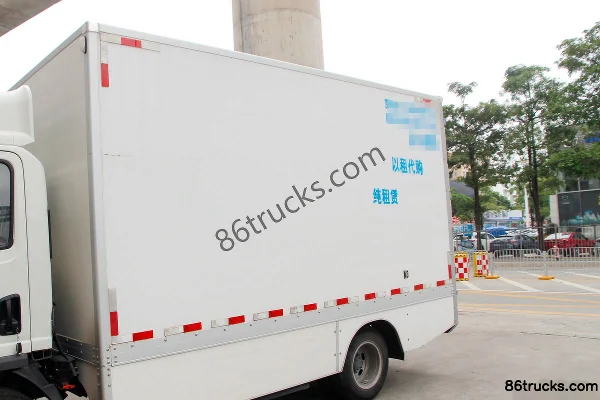 FARIZON E200 4.5T 4.14m cabine simple fourgon électrique pur 82.4kWh 4X2(6 roues) Carrosserie (1) | 86Trucks