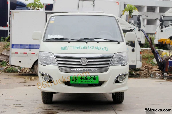 Golden Dragon Hiace 2019 Longyun GLE850 série 3.3T 5.33m toit plat fourgon électrique pur 51.7kWh Extérieur (2) | 86Trucks