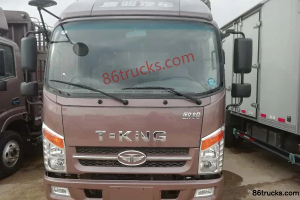 Tangjun Ouling T3 Series 116hp 4X2(6 wheels) 4.15m single-row stake truck light truck Exterior (2) | 86Trucks