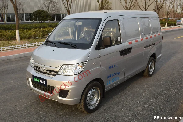 Zhongxing New Energy Tianye EV260 2.6T 4.43m pure electric enclosed van 40.32kWh Exterior (3) | 86Trucks