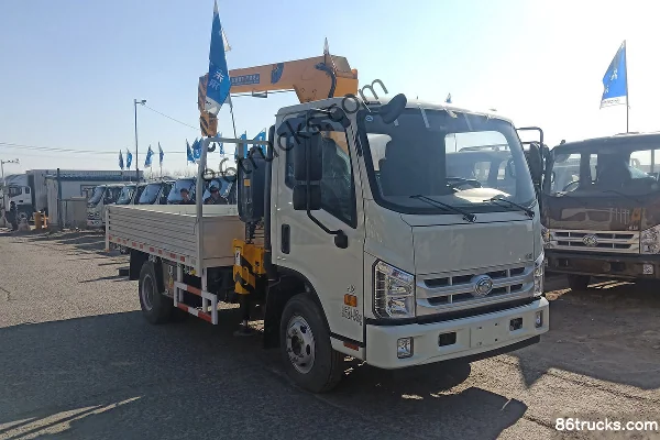 Shangjun Shangjun Foton Times Chassis truck-mounted crane