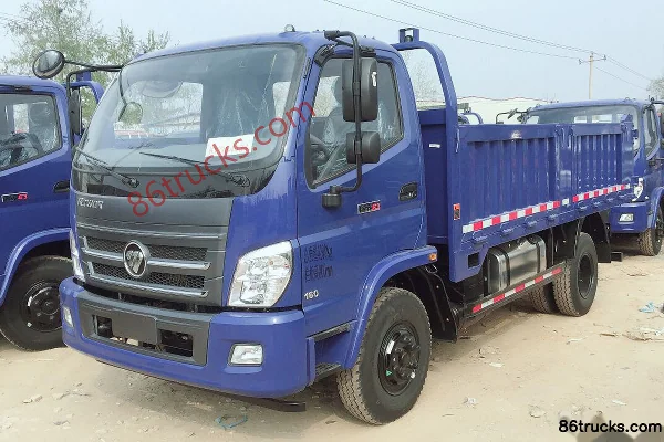Foton Ruiwo E3 160hp 4X2(6 wheels) 4.15m dump truck Exterior (2) | 86Trucks
