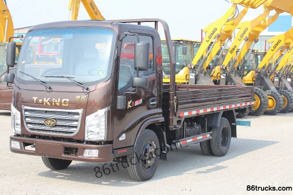 Tangjun Ouling série K1 110 ch 4X2(6 roues) 4,15 m camion léger à ridelles, cabine simple Extérieur (3) | 86Trucks