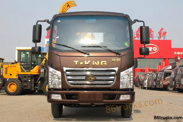 Tangjun Ouling série K1 110 ch 4X2(6 roues) 4,15 m camion léger à ridelles, cabine simple Extérieur (2) | 86Trucks
