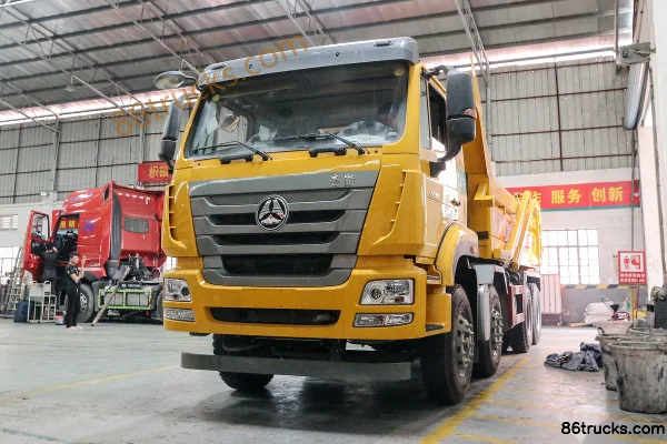 Sinotruk Haohan J5G 340hp 8X4(12 wheels) 5.6m AMT automatic dump truck Exterior (3) | 86Trucks