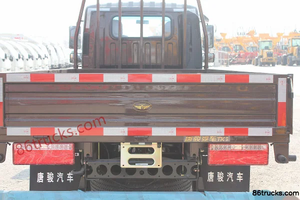 Tangjun Ouling série K1 110 ch 4X2(6 roues) 4,15 m camion léger à ridelles, cabine simple Carrosserie (1) | 86Trucks
