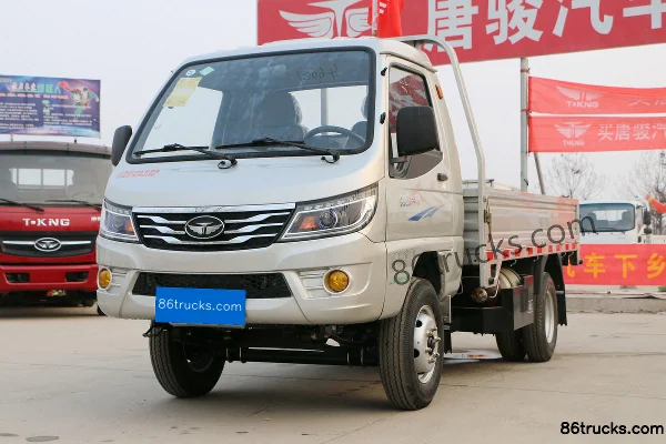 Tangjun Ouling Sailin A6 1.2L 88 hp 4X2(6 wheels) gasoline/CNG 3.08 m single-row flatbed mini truck Exterior (3) | 86Trucks