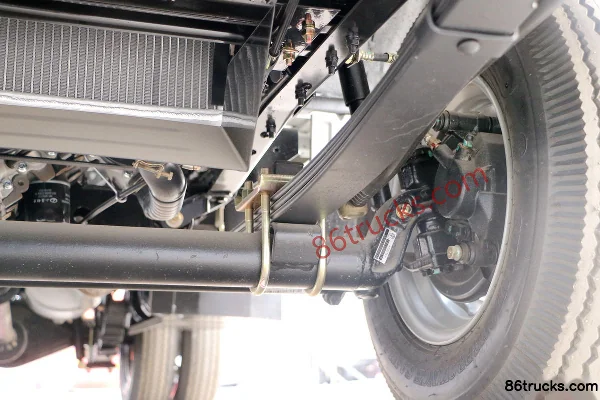 Tangjun Ouling Sailin A6 1.2L 88 hp 4X2(6 wheels) gasoline/CNG 3.08 m single-row flatbed mini truck Chassis (3) | 86Trucks