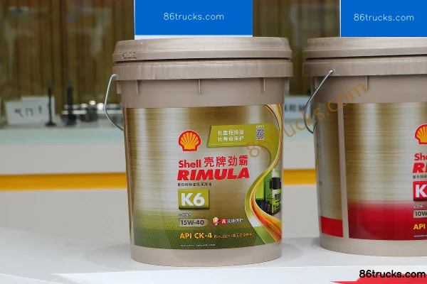 Shell Rimula K6 15W-40 CK-4 Diesel Engine Oil 18L Exterior (2) | 86Trucks