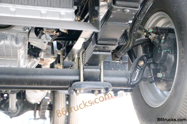 Tangjun Ouling Xiao Baoma 1.5L 112 ch 4X2(6 roues) 3,48 m camion fourgon simple cabine micro (China VI) Châssis (3) | 86Trucks