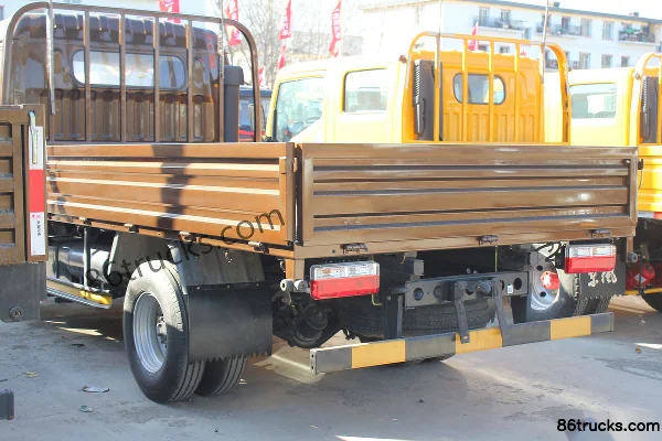 Dongfeng Kaipute K6-L 115 ch 4X2(6 roues) 3,8 m porteur à ridelles cabine demi-avancée Extérieur (3) | 86Trucks