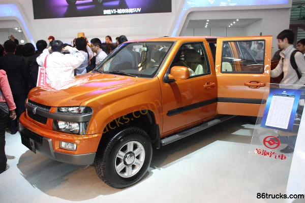 2009 Huanghai Dachai Shen édition classique luxe 3,2 L diesel double cabine pick-up Extérieur (3) | 86Trucks