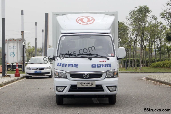Dongfeng T5 1.5L 110hp 4X2(6 wheels) 3.7m single-row van mini truck Exterior (2) | 86Trucks