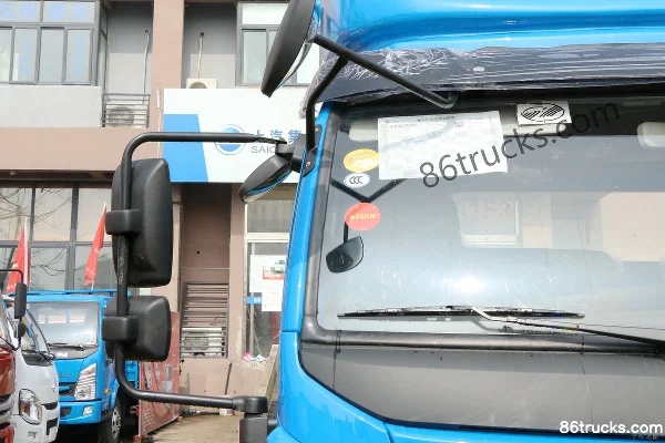 Yuejin Shangjun X100-33 116 hp 4X2(6 wheels) 4.2m single-row flatbed truck Exterior (3) | 86Trucks