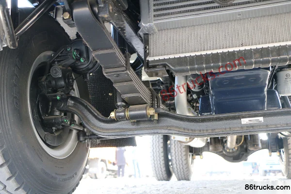 Feidi X3 série 129 ch 4X2(6 roues) camion benne 4,13 m Châssis (2) | 86Trucks