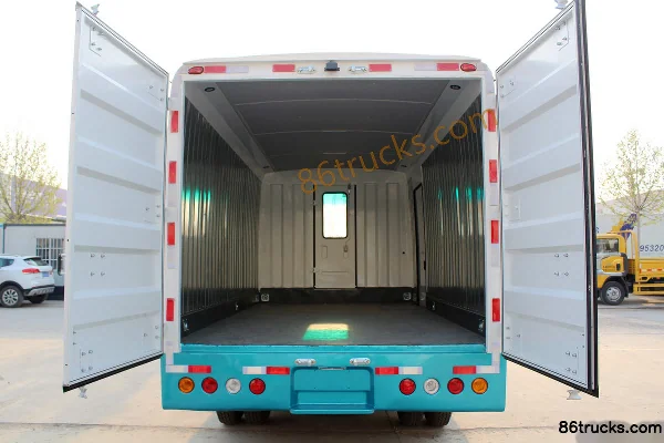 Mudan Medium Bus 132hp Box Truck Cargo Box (2) | 86Trucks