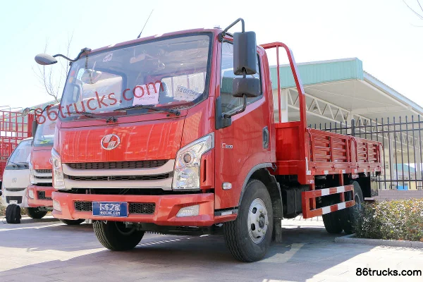 Yuejin Chaoyue C500-33 140 ch 4X2(6 roues) Camion léger à plateau à cabine simple 4,17 m Extérieur (3) | 86Trucks