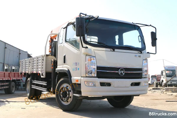 Kama Kaijie M6 129hp 4X2(6 wheels) 4.62m truck-mounted crane Exterior