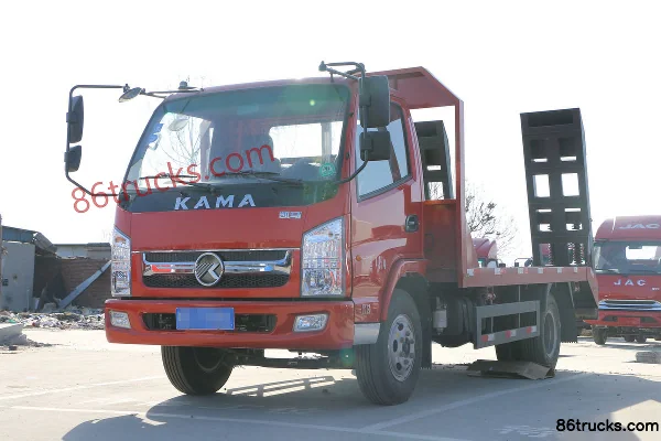 Kama K8 Fuyunlai 116hp 4X2(6 wheels) flatbed truck Exterior (3) | 86Trucks