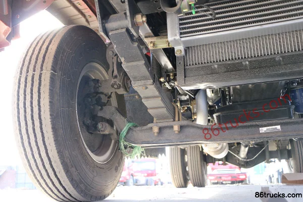 Kama K8 Fuyunlai 116hp 4X2(6 wheels) flatbed truck Chassis (2) | 86Trucks
