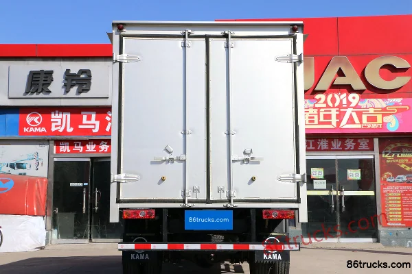 Kama K23 1.5L 110hp 4X2(6 wheels) 3.3m single-row van vending truck Body (1) | 86Trucks