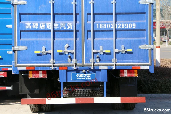 Yuejin Chaoyue C500-33 140 hp 4X2(6 wheels) 4.14m single-row van light truck Body (1) | 86Trucks