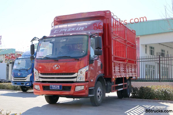 Yuejin Chaoyue C500 170 hp 4X2(6 wheels) 3.82m semi-row stake truck (China VI) Exterior (3) | 86Trucks