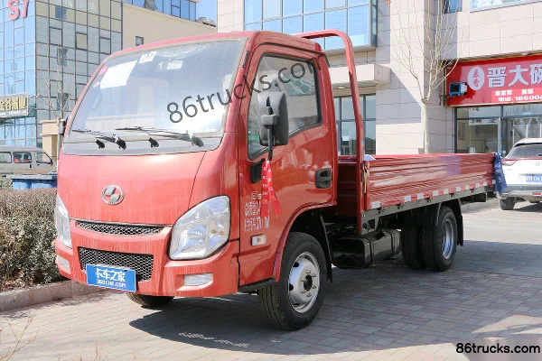 Yuejin Fuxing S50 1,5 L 113 ch 4X2(6 roues) essence plateau à cabine simple 3,36 m petit camion Extérieur (3) | 86Trucks