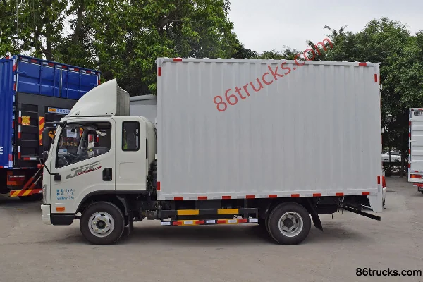 FAW Jiefang J6F 154hp 4X2(6 wheels) 3.85m Semi-Cab Van Light Truck Exterior (3) | 86Trucks