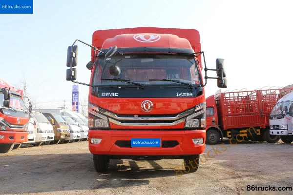 Dongfeng Duolika D6-L 2018 156hp 4X2(6 wheels) 4.17m single-row stake light truck Exterior (2) | 86Trucks